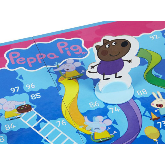 Spoločenská hra Prasiatko Peppa HASBRO Peppa Pig Snakes and Ladders