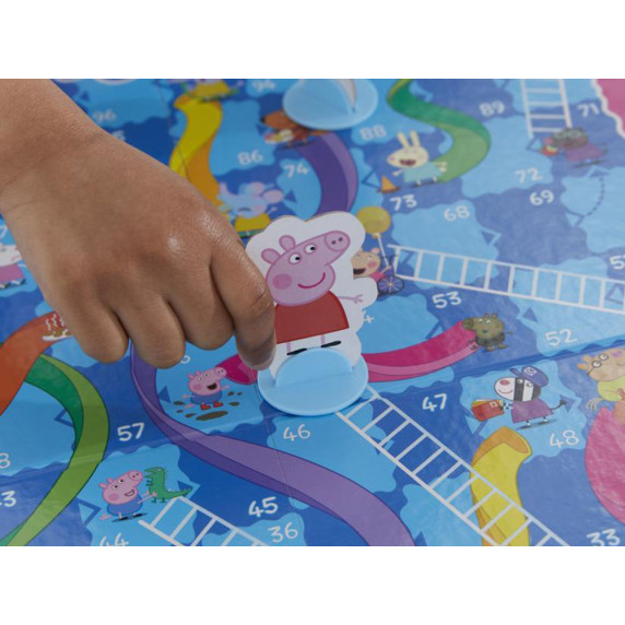 Spoločenská hra Prasiatko Peppa HASBRO Peppa Pig Snakes and Ladders