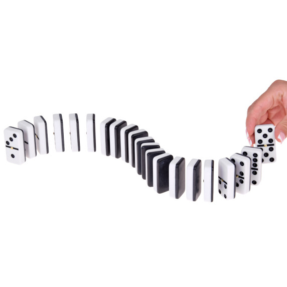 Domino v kovovej krabice Inlea4Fun DOMINOES