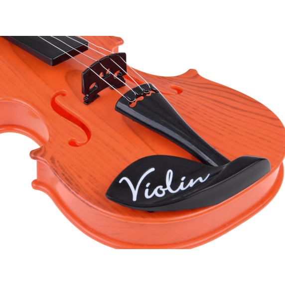 Detské husle 42 cm Inlea4Fun VIOLIN - svetlohnedé