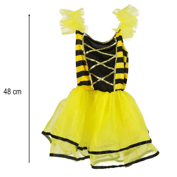 Detský kostým Včielka LOVELY BEE FAIRY - veľkosť S (100-110 cm)