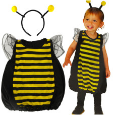 Detský kostým Včielka LOVELY HONEYBEE - veľkosť S (100-110 cm) 