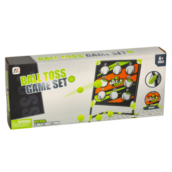 Hádzanie na cieľ Inlea4Fun BALL TOSS GAME SET