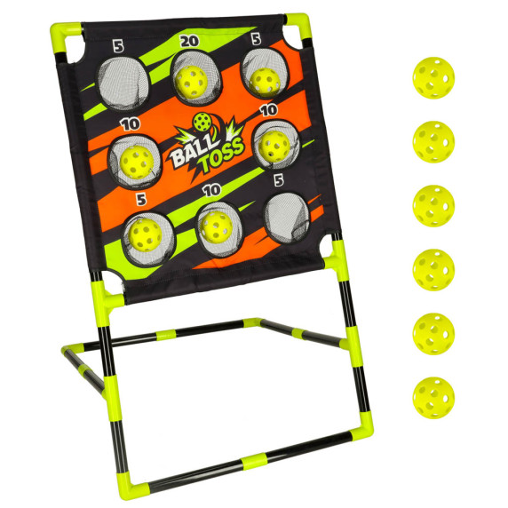 Hádzanie na cieľ Inlea4Fun BALL TOSS GAME SET