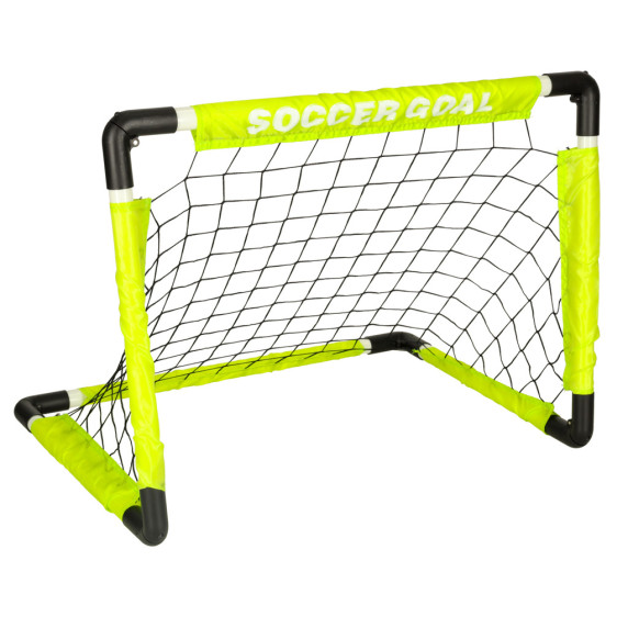 Bránkový set s loptou a pumpou Inlea4Fun SOCCER GOAL SET