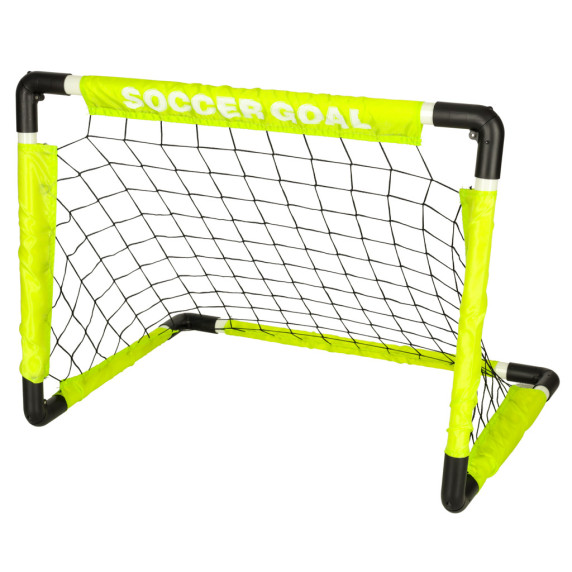 Bránkový set s loptou a pumpou Inlea4Fun SOCCER GOAL SET