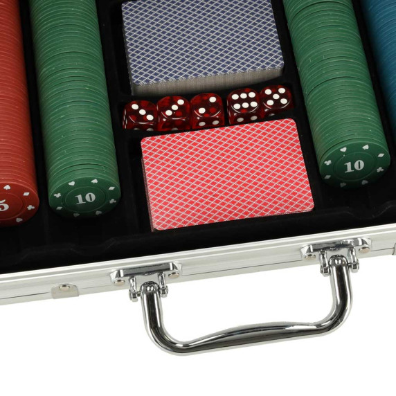 Poker set v kufri 500 žetónov Inlea4Fun