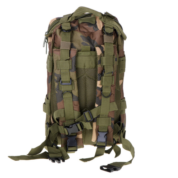 Taktický turistický batoh s 5 vreckami 25 l - moro