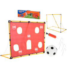 Futbalová bránka s tréningovými otvormi Inlea4Fun SOCCER GOAL PLAY SET Preview