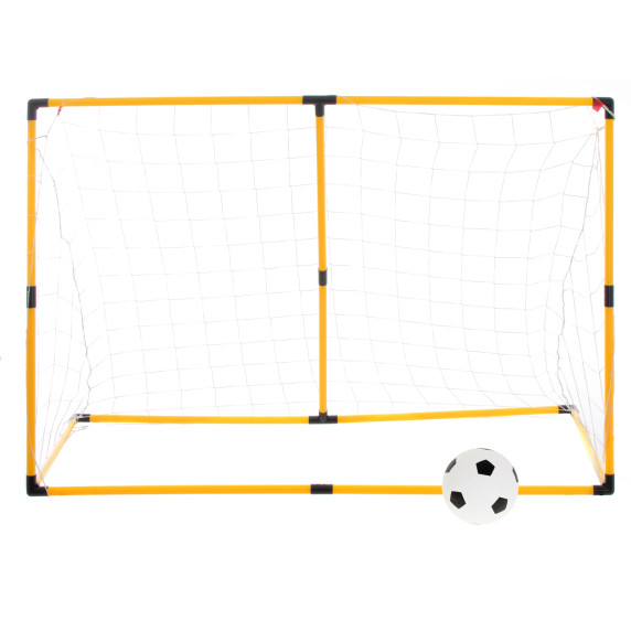 Futbalová bránka s tréningovými otvormi Inlea4Fun SOCCER GOAL PLAY SET