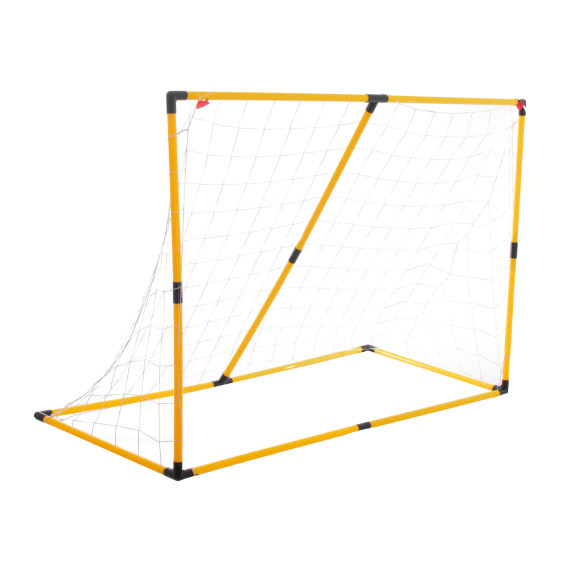 Futbalová bránka s tréningovými otvormi Inlea4Fun SOCCER GOAL PLAY SET