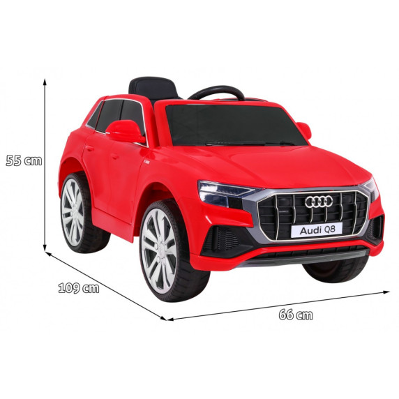 Elektrické autíčko AUDI Q8 JJ2066 - červené