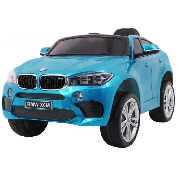 Elektrické autíčko BMW X6M - modré lakované