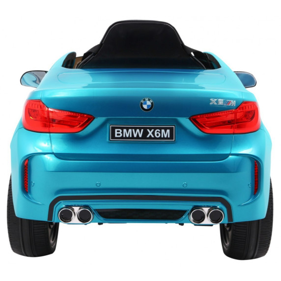 Elektrické autíčko BMW X6M - modré lakované