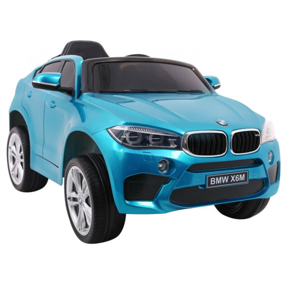 Elektrické autíčko BMW X6M - modré lakované