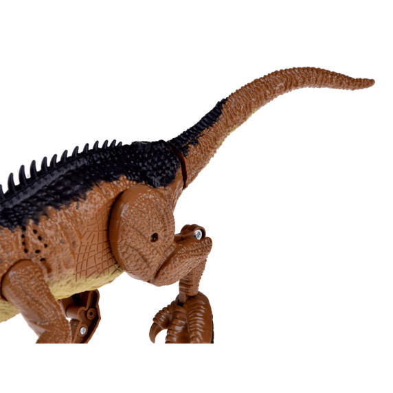 RC dinosaurus s diaľkovým ovládaním Inlea4Fun DINOSAUR WORLD - hnedý