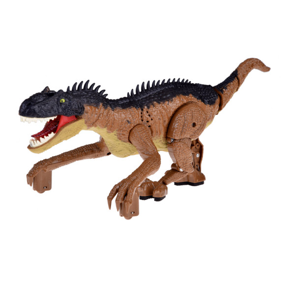 RC dinosaurus s diaľkovým ovládaním Inlea4Fun DINOSAUR WORLD - hnedý