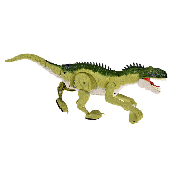 RC dinosaurus s diaľkovým ovládaním Inlea4Fun DINOSAUR WORLD - zelený