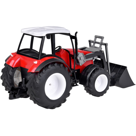 Traktor s pohyblivým ramenom Inlea4Fun FARM TRACTOR - červený