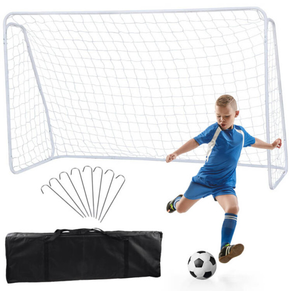 Futbalová bránka 300 x 205 x 120 cm Inlea4Fun Football Set SP0665