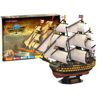 3D puzzle loď HMS VICTORY 140 prvkov Inlea4Fun 