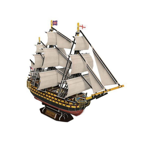 3D puzzle loď HMS VICTORY 140 prvkov Inlea4Fun