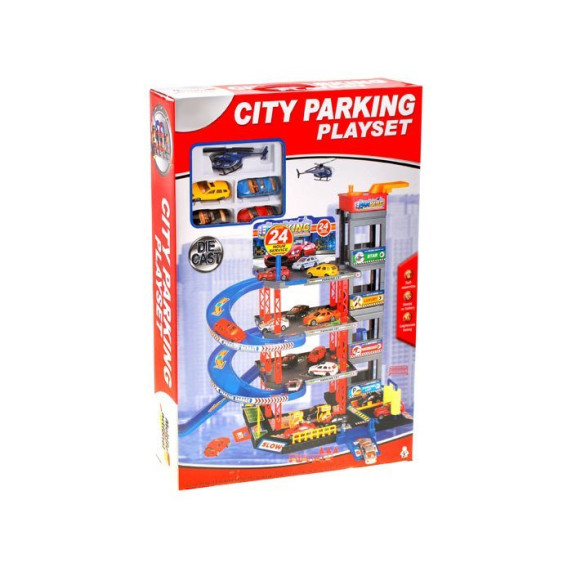 Garáž, poschodové parkovisko Inlea4Fun CITY PARKING PLAYSET