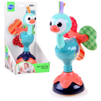 Čarovná hrkálka páv s prísavkou HOLA Peacock toy 