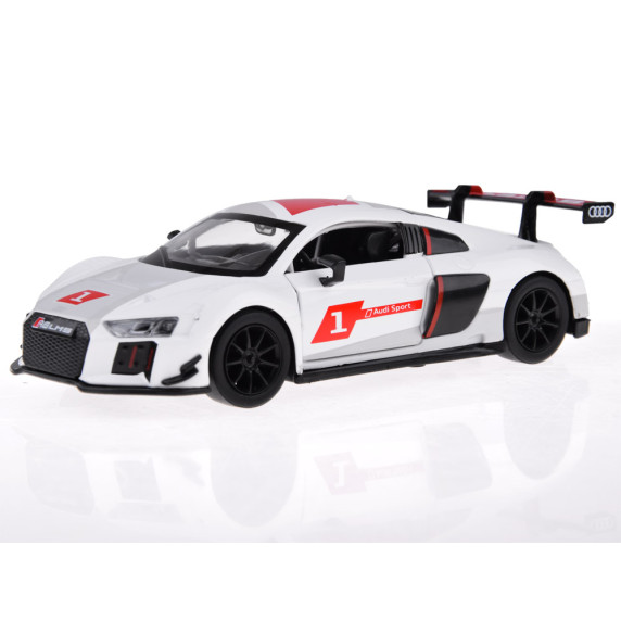 Kovové autíčko Audi R8 LMS 1:32 Inlea4Fun METAL SPEED ZONE