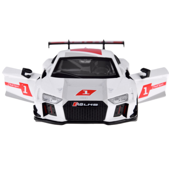 Kovové autíčko Audi R8 LMS 1:32 Inlea4Fun METAL SPEED ZONE