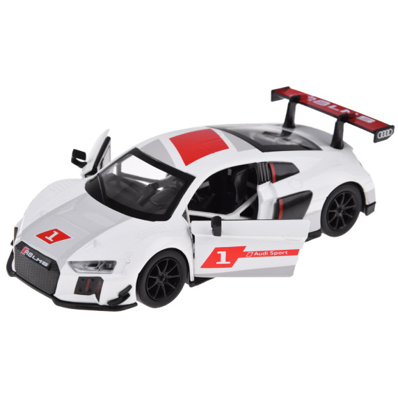 Kovové autíčko Audi R8 LMS 1:32 Inlea4Fun METAL SPEED ZONE