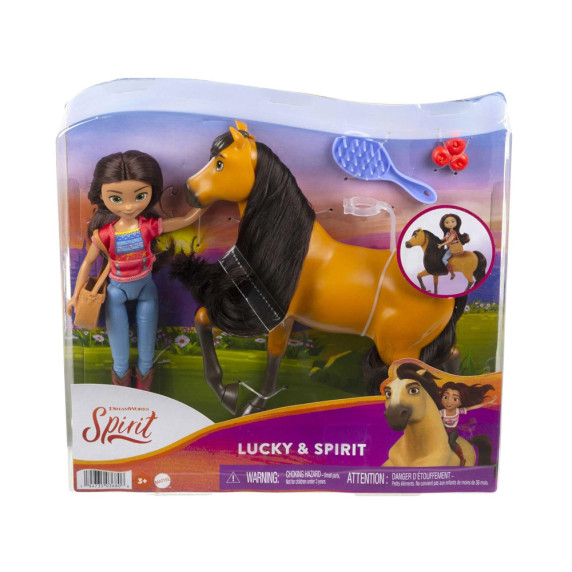 Bábika Lucky a kôň Spirit MATTEL