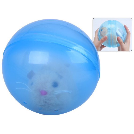 Očarujúci škrečok v loptičke Inlea4Fun ANIMAL BALLS