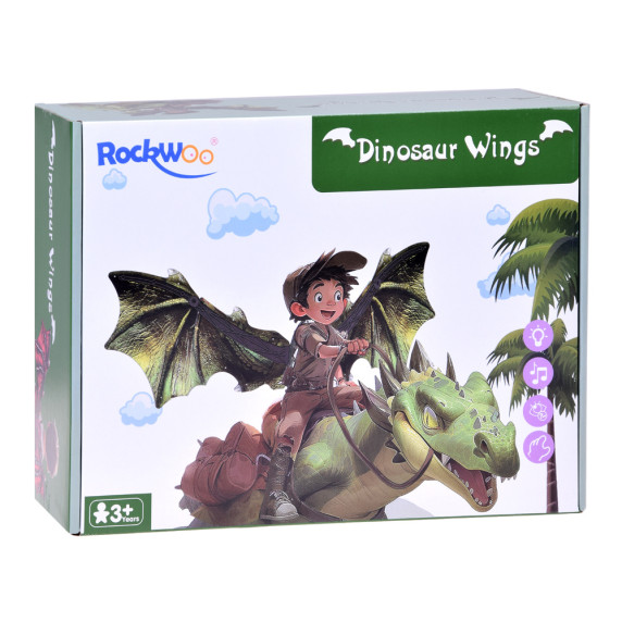 Žiariace krídla Inlea4Fun DINOSAUR WINGS