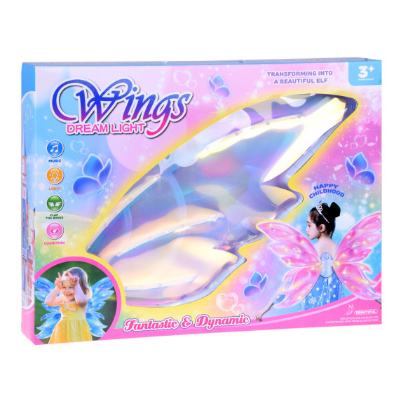 Svietiace rozprávkové krídla Inlea4Fun WINGS DREAM LIGHT