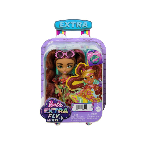 Bábika Barbie Extra Fly Minis v slnečnom plážovom štýle ZA5108