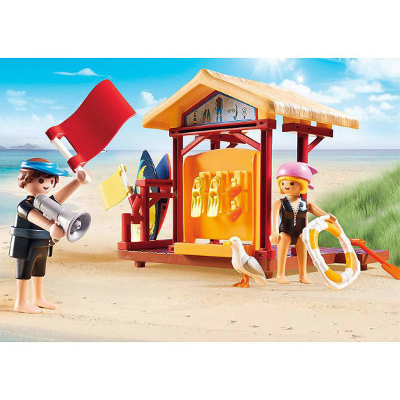 Kreatívna stavebnica Škola vodných športov 73 dielikov Playmobil Family Fun 70090