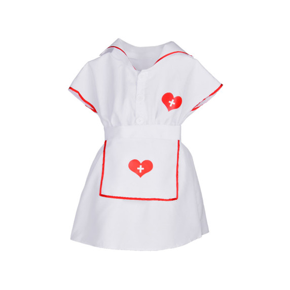 Detský kostým Zdravotná sestra Inlea4Fun LOVELY NURSE - veľkosť M 110-120 cm