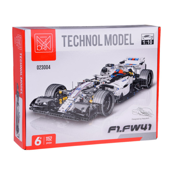 Konštrukčná kreatívna sada 1152 dielov TECHNOL MODEL Bolid F1.FW41