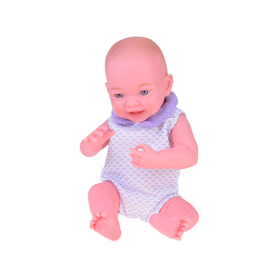 Realistická bábika vo fialovom svetríku 40 cm Inlea4Fun BABY DOLL