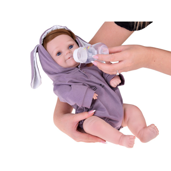 Interaktívna realistická bábika chlapček 48 cm Inlea4Fun REBORN DOLLS