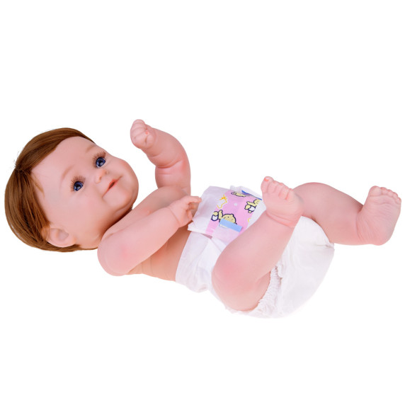 Interaktívna realistická bábika chlapček 48 cm Inlea4Fun REBORN DOLLS