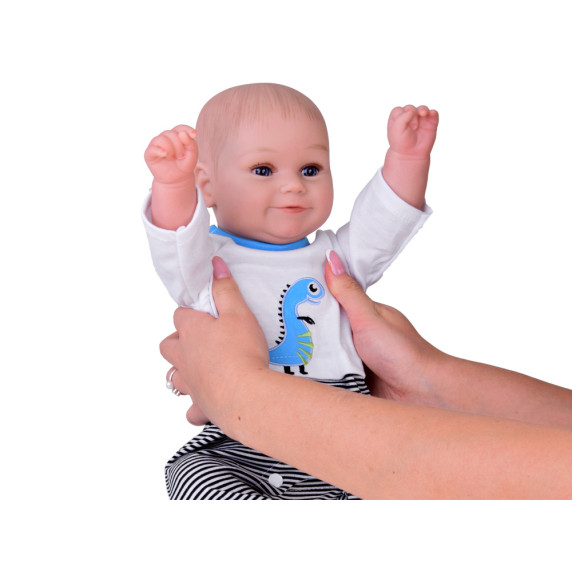 Interaktívna realistická bábika chlapček 50 cm Inlea4Fun REBORN DOLLS