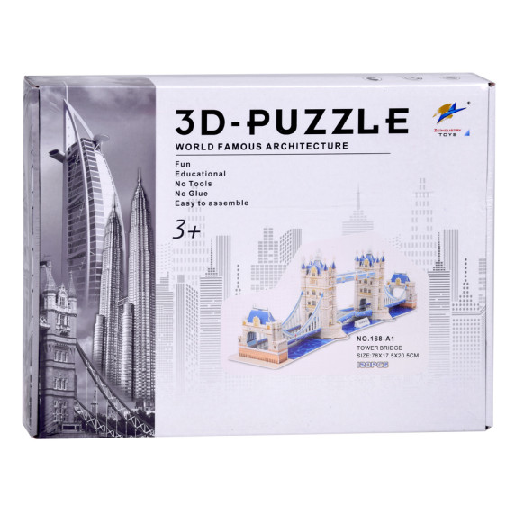 3D puzzle Tower Bridge 120 dielikov