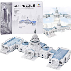 3D puzzle The Capitol Hill, Kongres Spojených štátov 132 prvkov Preview