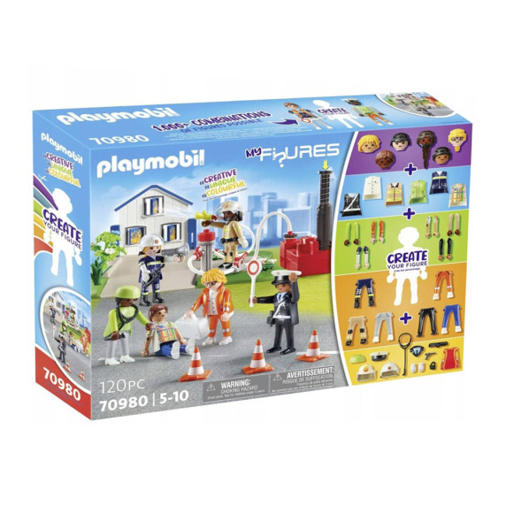 Figúrky a doplnky k stavebniciam 120 dielikov Playmobil My Figures 70980