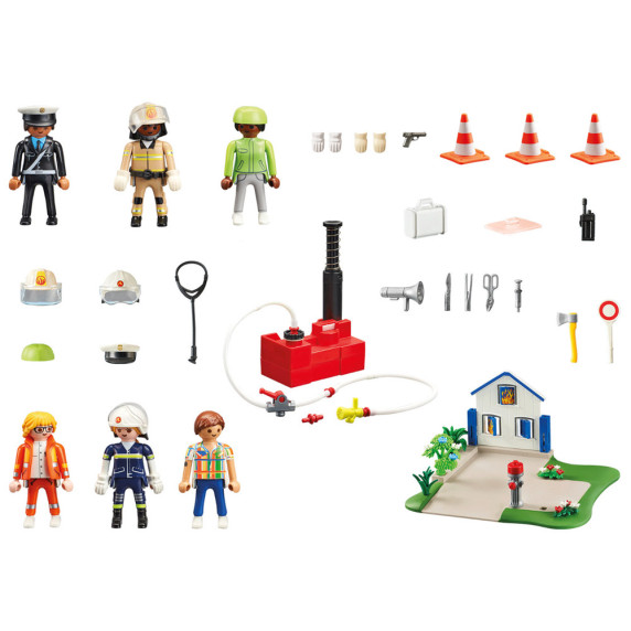 Figúrky a doplnky k stavebniciam 120 dielikov Playmobil My Figures 70980