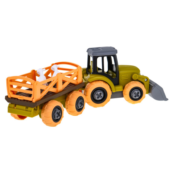 Traktor na skrutkovanie s prívesom Inlea4Fun FARM TRUCK