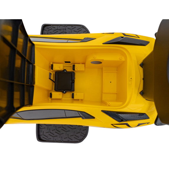 Detské odrážadlo Lamborghini Aventador SV - žltý
