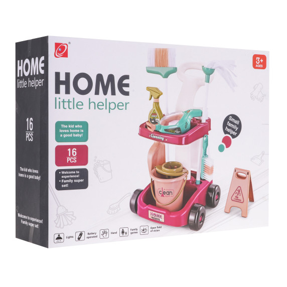 Detský upratovací set 14 prvkov Inlea4Home HOME LITTLE HELPER